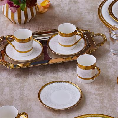 Karaca Royal Bone Charlotte, Beyaz Gold