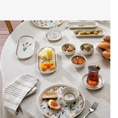 Schafer Evelynn Kahvaltı Takımı 32 Parça-Yeşil