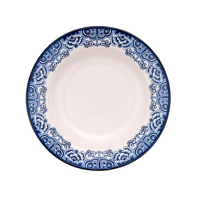 Emsan Ege 24 Parça 6 Kişilik Yemek Takımı Mavi