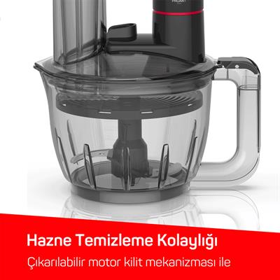 Arzum AR1149-01 Proart Multi Blender Set Siyah