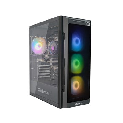 Technopc Quantum Shadow Q516530 Amd Ryzen 5 5500 16Gb/512 Gb Ssd/6Gb 3050 Vga Dos Gaming Desktop