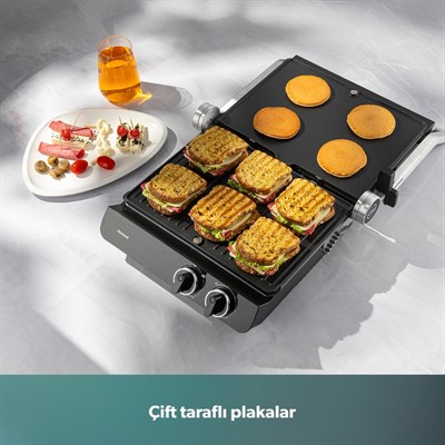 Homend Grillant 1342H XL Tost Makinesi İnox