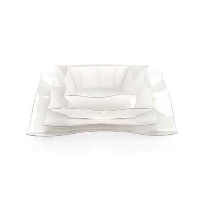 Schafer Lovise Yemek Takımı 24 Parça-Platin