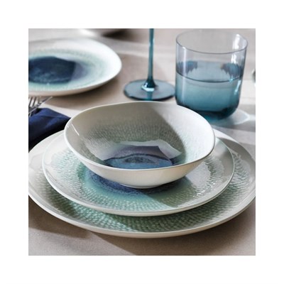 Schafer Lunar Yemek Takımı 24 Parça-Su Yeşili