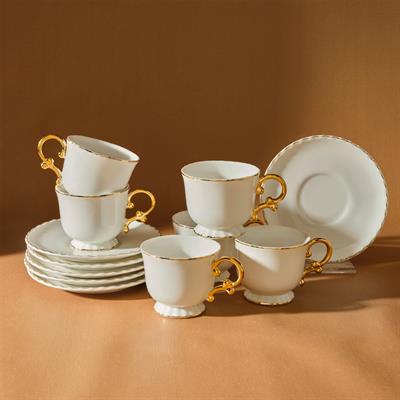 Karaca Elegant 80 Ml 6 Kişilik Kahve Fincanı