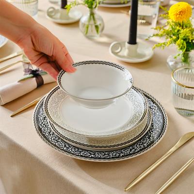 Karaca Caro Serisi 24 Parça 6 Kişilik Yemek Takımı