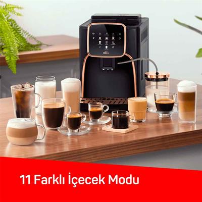 Arzum Okka Ok0028-04 Espresso Pro M Otomatik Espersso Makinesi Bakır