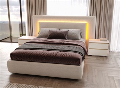 Marcastil Alya Yatak Odası Başlıklı MDF