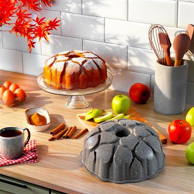 Schafer 1s0831-23001-grı07 Cory Kalpli Döküm Kek Kalıbı Gri