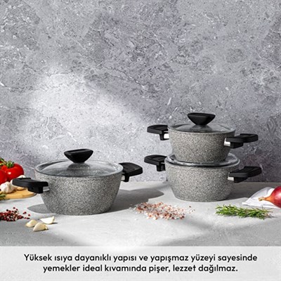 Emsan Dıamente Fortis 6 Prç Midi Set