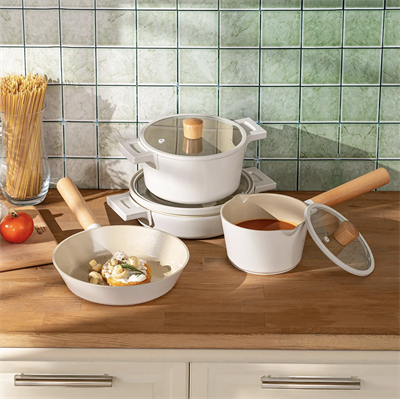 Emsan Crystal  Elegant Tencere Seti 7 Parça