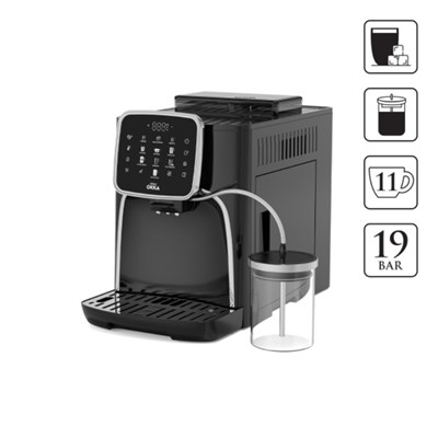Arzum Okka Ok0028-05 Espresso Pro M Otomatik Espersso Makinesi krom