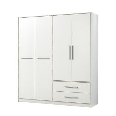 Vize Kristal 4 Kapılı Dolap