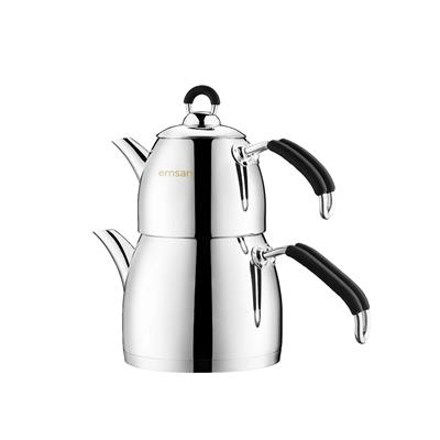 Emsan Mina Midi Çaydanlık Takımı Siyah