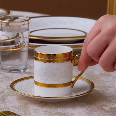 Karaca Royal Bone Charlotte, Beyaz Gold