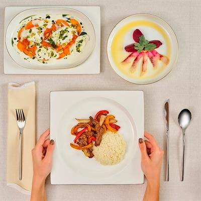 Karaca Fıne Pearl Extra Nısh Gold 62 Parça Yemek Takımı