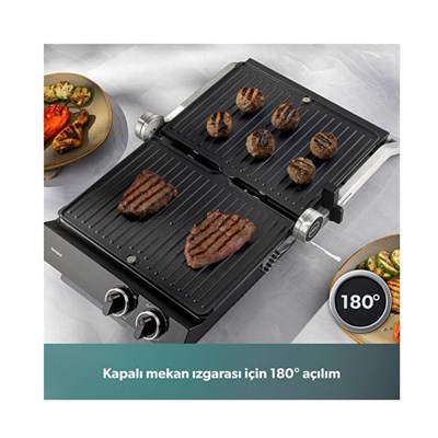Homend Grillant 1342H XL Tost Makinesi İnox