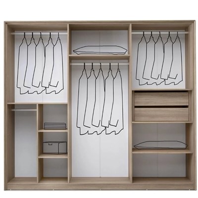 VİZE İSTİNYE ZONA 6 KAPILI YATAK ODASI TAKIMI BAZALI