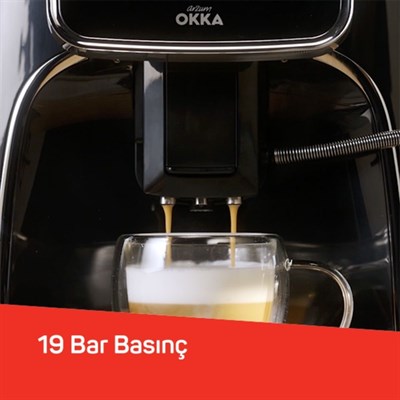 Arzum Okka Ok0028-05 Espresso Pro M Otomatik Espersso Makinesi krom
