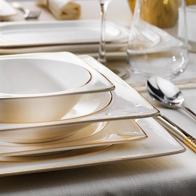 Schafer 1s2407-01001-gld01 Glamor Pure  60 Prç Yemek Takım Gold