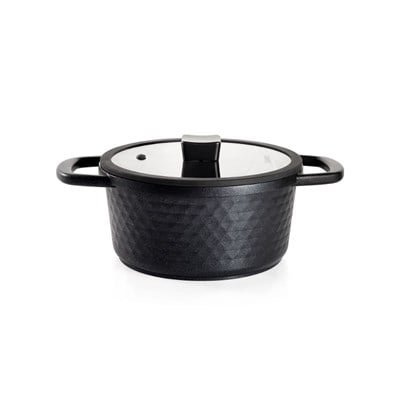 Schafer Hektor Döküm Tencere Seti 7 Parça-Siyah