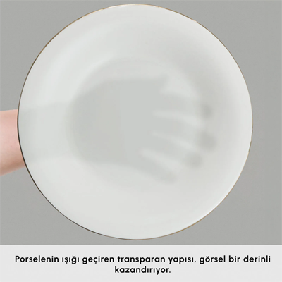 Karaca Fıne Pearl New Fame Gold 26 Parça Kahvaltı Seti