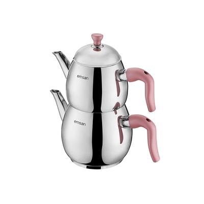 Emsan Duru Mini Çaydanlık Takımı Pembe