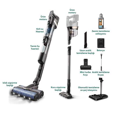 Philips  Xw9463/11 Aqua Trıo Islak Kuru Şarjlı Dikey Süpürge