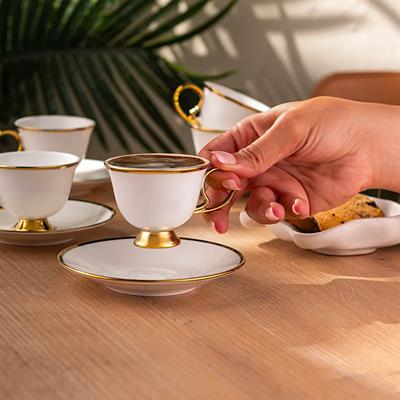 Emsan Ems Rozzental 80Ml 6Lı Kahve Fincan Takımı