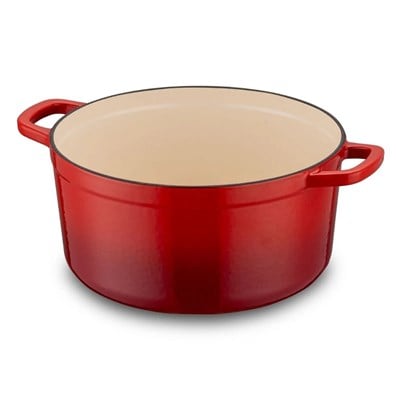 Emsan Fortino Cast Döküm Cream 4 Prç Tencere Seti Red