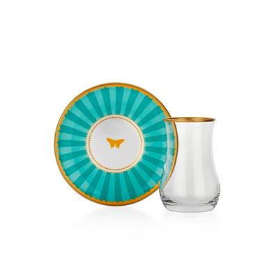 Schafer 1s5744-18001-aso01 Pırıl 6 Lı Cam Çay Seti 12 Parça Asorti