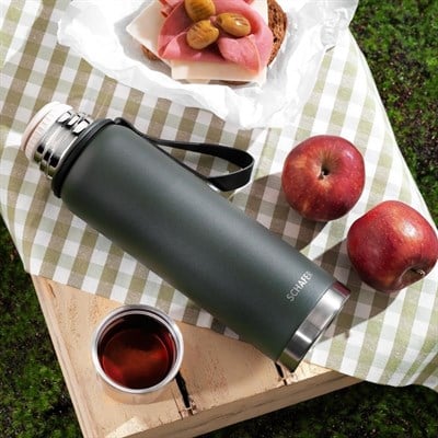Schafer Steely Termos 750 Ml-Yeşil