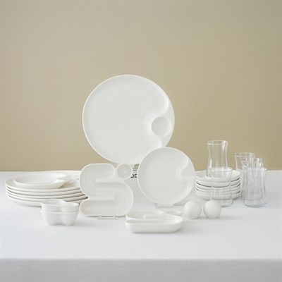 Karaca Stream Bone Salsa 26 Parça Kahvaltı Seti