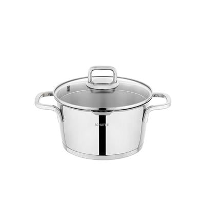 Schafer 1s6440-13002-ınx02 New Stahl Çelik Tencere Seti 8 Parça Inox