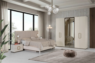 Vize Wise Yatak Odası Takımı Bazalı