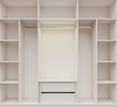 Marcastil Royal 6 Kapılı Dolap MDF