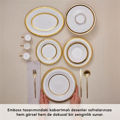 Karaca Royal Bone Vıctorıa 55 Prç Ymt