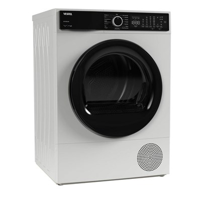 Vestel KM107402 Wı fı 10 Kg Isı Pompalı Kurutma Makinesi