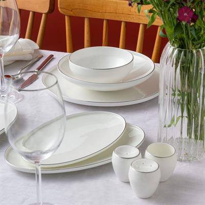 Emsan Fine Bone Freya Fd Platin Yuvarlak 60 Prç Yemek Takımı