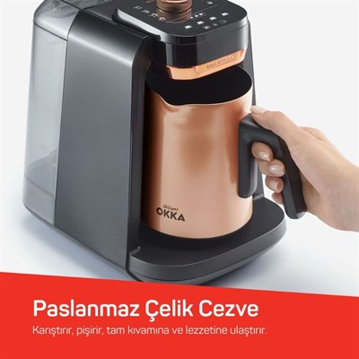 Arzum OK0036-0400 Rıch Pro Plus Türk Kahve Makinesi Bakır