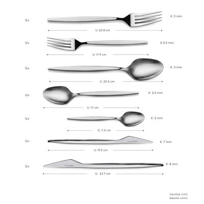 Karaca New Thor V2 84 Parça Çkb Takımı Elegance