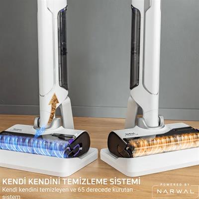 Tefal X-Clean 10 Islak ve Kuru Kablosuz Dikey Süpürge