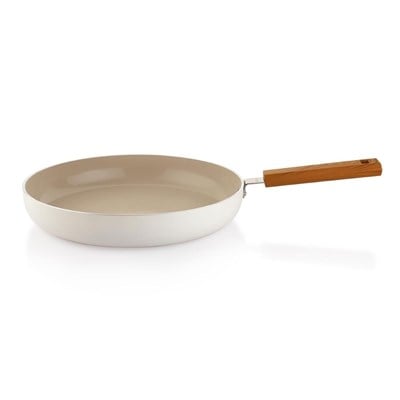 Schafer Ceramoni Seramik Tava 30 Cm-Krem