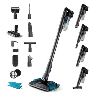 Philips  Xc8054/01 Aqua Plus Islak Kuru Şarjlı Dikey Süpürge