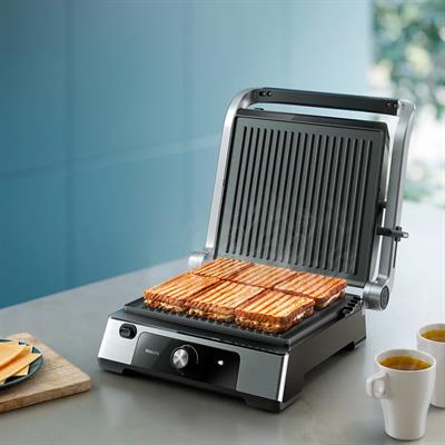 Philips HD6301/90 5000 Serisi Izgarali Tost Makinesi (HD7301/00 Çay Makinesi Hediye)