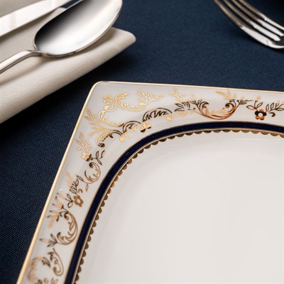 Emsan Ems Fıne Bone Bade Cobalt 60 Prç Kare Ymt