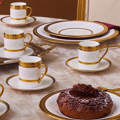 Karaca Royal Bone Charlotte, Beyaz Gold