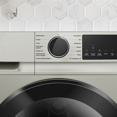 Profilo KM0961XJTR 9kg inox Isı Pompalı Kurutma Makinesi
