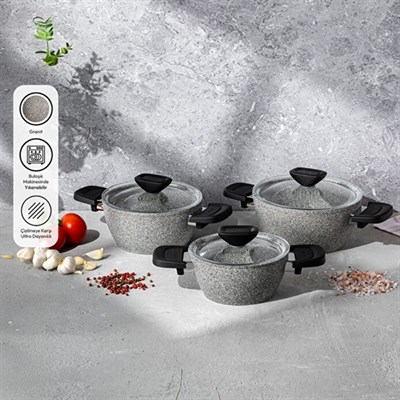 Emsan Dıamente Fortis 6 Prç Midi Set