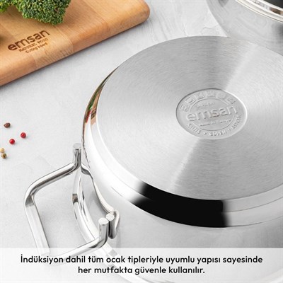 Emsan Demre 6 Parça Midi Tencere Seti